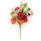 Bright Floral Spray with Poppies and Blooms 20 Inch Decorative Stem